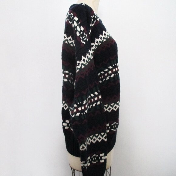 Eddie Bauer Men's Ski Sweater 100% Cotton Size L - Picture 5 of 10